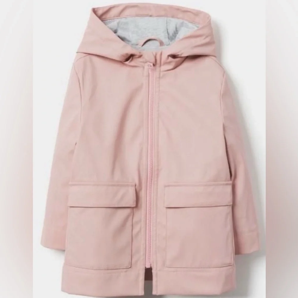 Gymboree Matte Pink Raincoat Girls Size 7-8 NWT